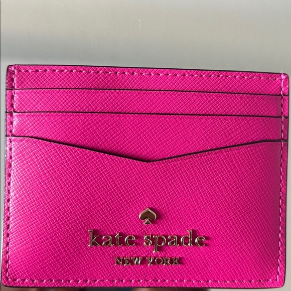 Pink Kate Spade card holder - Picture 4 of 4